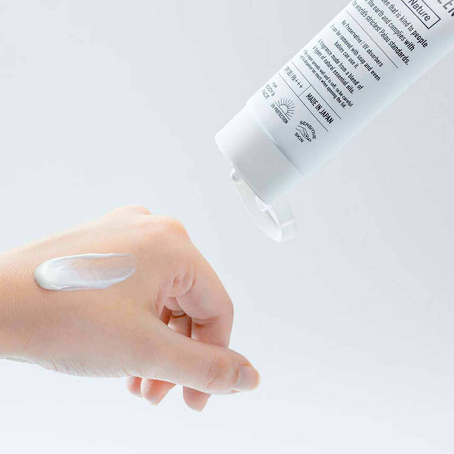 THE ザ 日焼け止め SPF30 PA+++ オーガニック 日本製 THE SUNSCREEN Think Nature ホワイト 白 1304-0320-200-00 【メール便】 sugarltd-10535283 シュガーオンラインショップ サンプル画像2