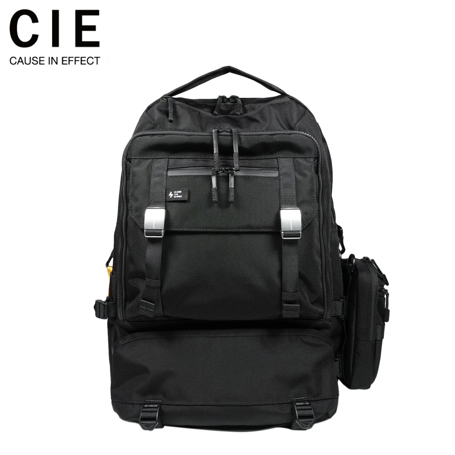 乐天商城 - シー CIE リュック バッグ バックパック メンズ レディース 18.5L 防水 通勤 大容量 ARISE BACKPACK-02 ブラック 黒 202503