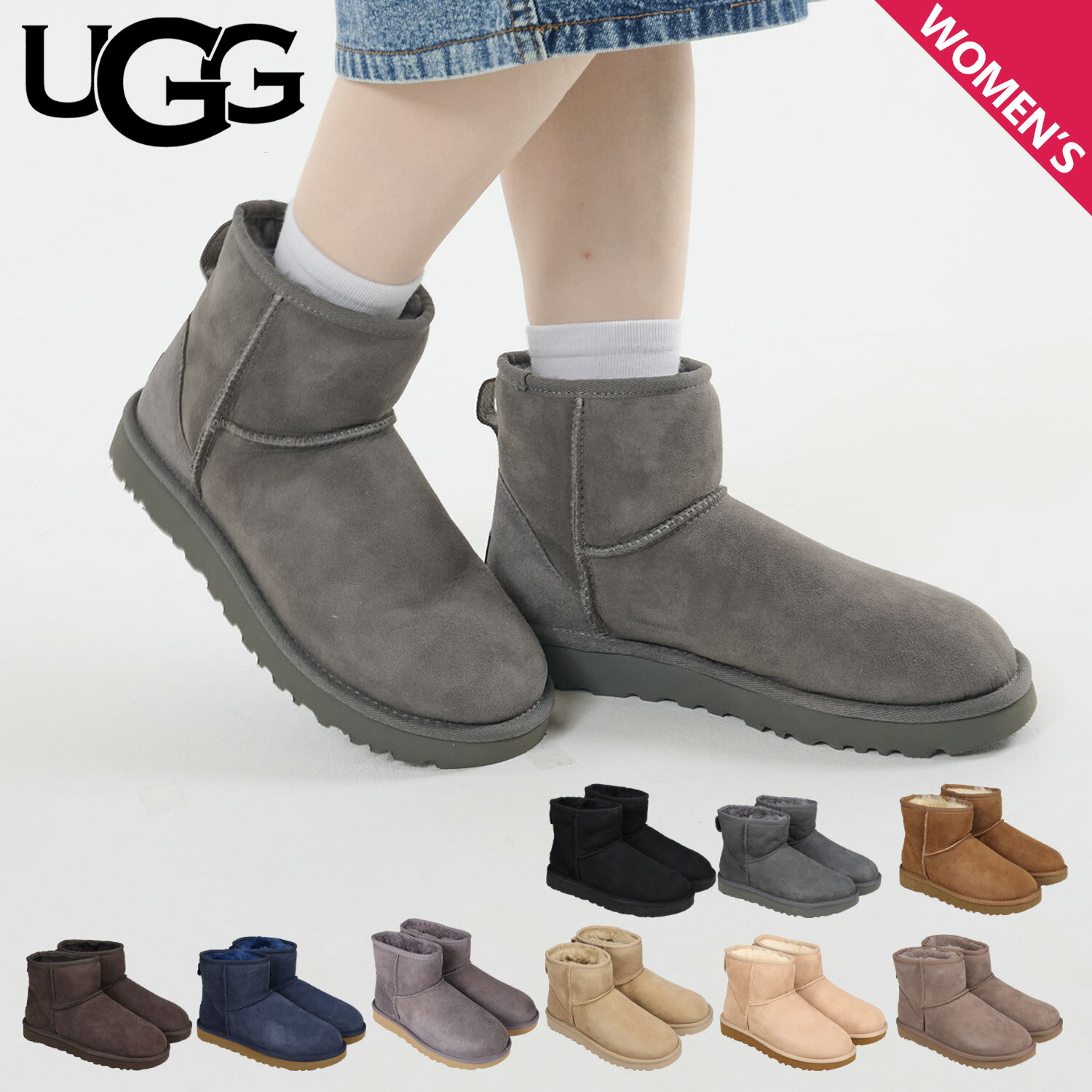 【最大1000円OFFクーポン配布中】 アグ UGG ムートン ブーツ クラシック ミニ 2 WOMENS CLASSIC MINI II 1016222 レディース