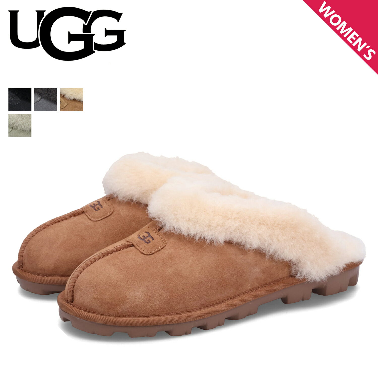 アグ UGG サンダル ファー スリッパ サボ コケット レディース ムートン シープスキン WOMENS COQUETTE 5125