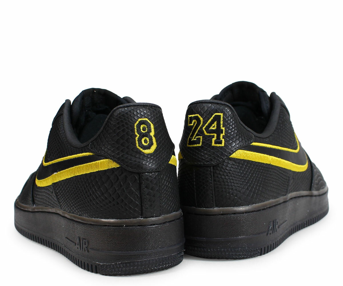 NIKE ナイキ エアフォース1 スニーカー メンズ AIR FORCE 1 LOW KOBE LAST DAY ブラック 黒 AQ9763-991【zzi】【返品不可】