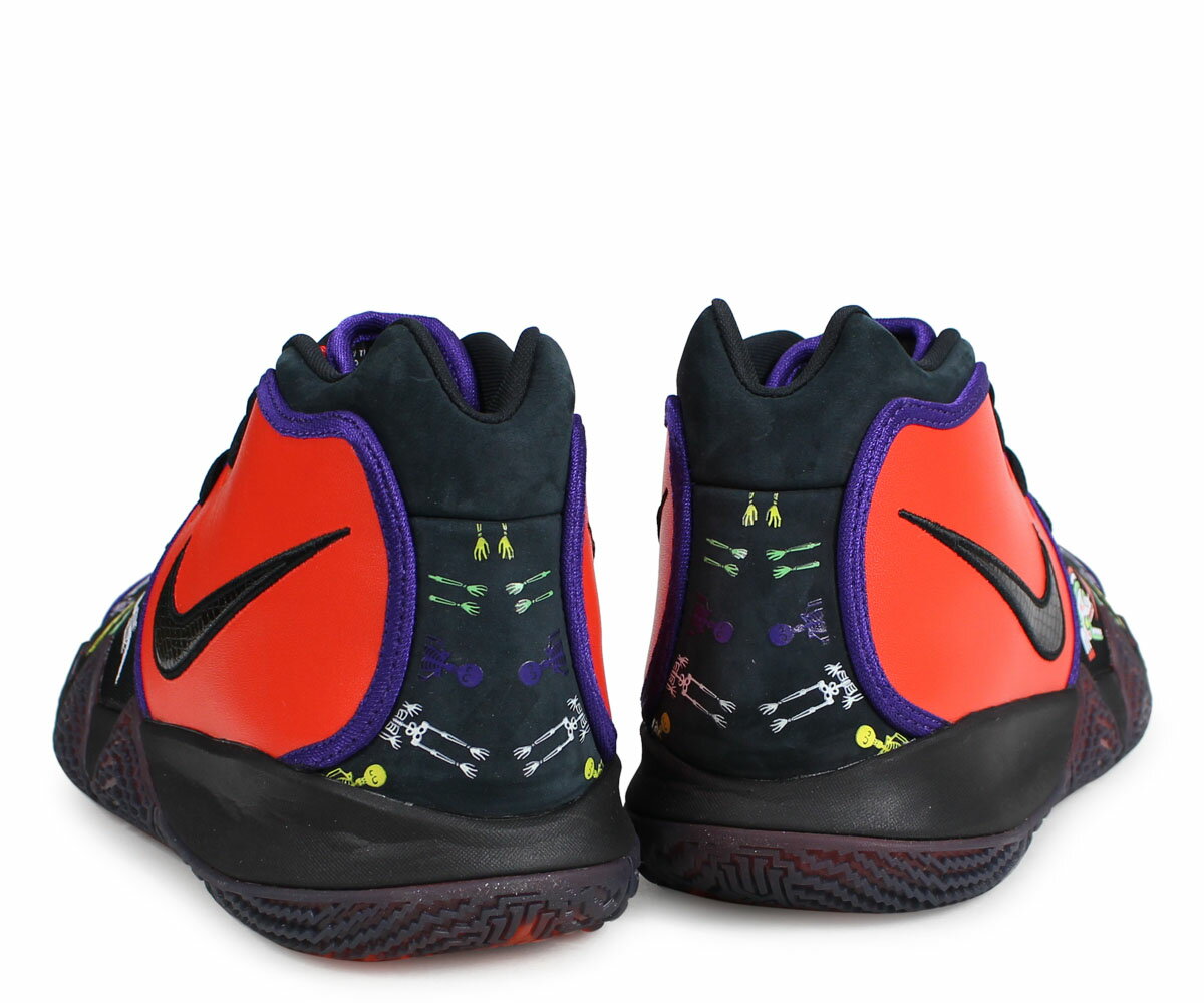 NIKE ナイキ カイリー4 スニーカー メンズ KYRIE 4 DOTD TV PE 1 ブラック 黒 CI0278-800 【zzi】【返品不可】