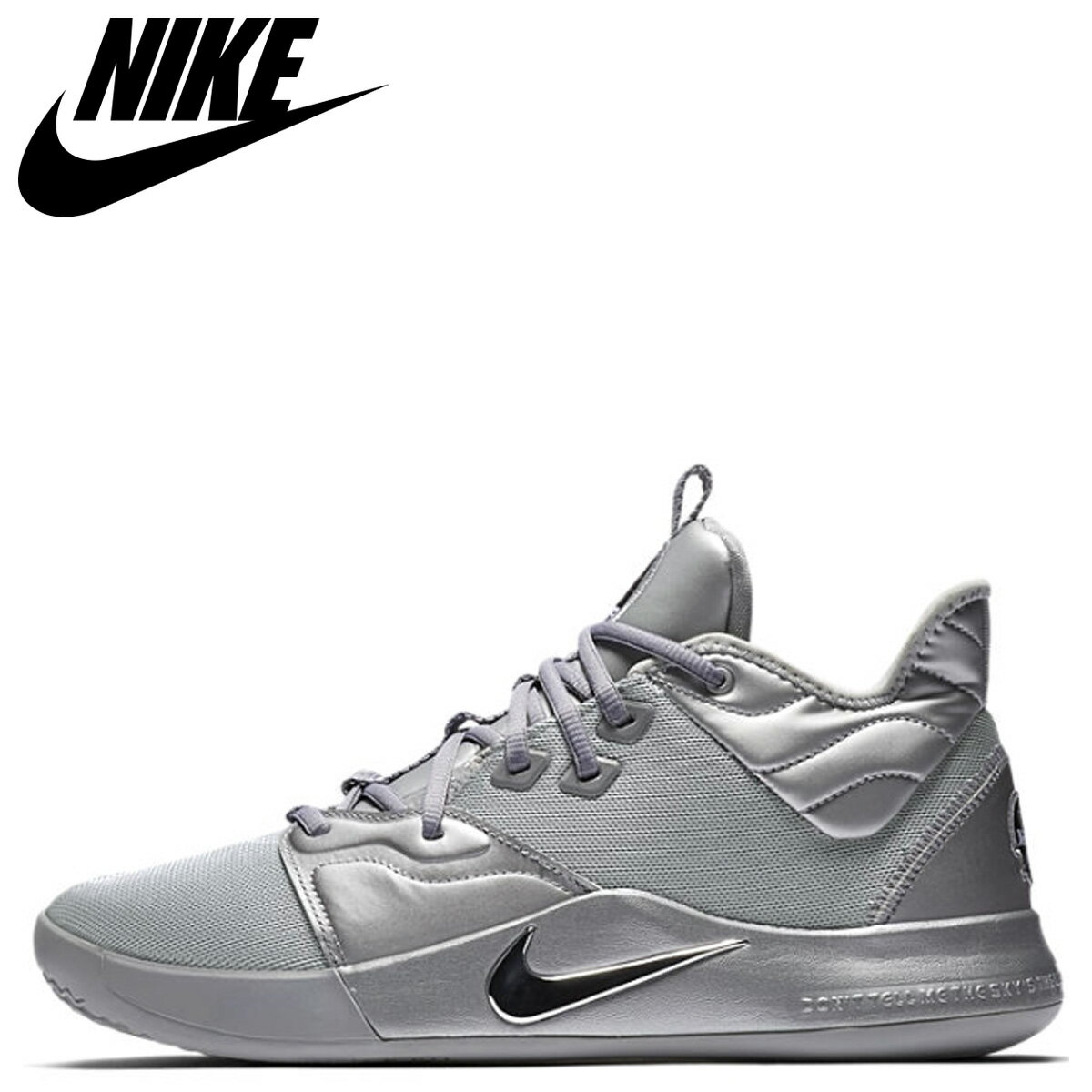 NIKE ナイキ PG3 スニーカー メンズ PG 3 NASA 50TH シルバー CI2667-001 【zzi】 【返品不可】