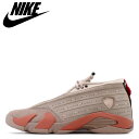 NIKE ナイキ エアジョーダン14 クロット スニーカー メンズ コラボ AIR JORDAN 14 LOW SP CLOT ライト ブラウン DC9857-...