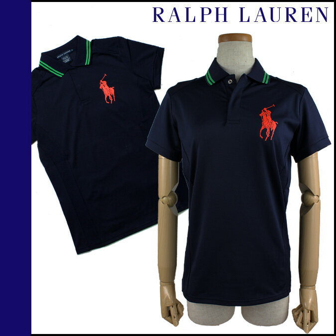 ★期間限定☆対象商品ポイント10倍★送料無料★ポロ ラルフローレン polo rrl rugbyラルフローレン/RALPH LAUREN/ ポロシャツ [ネイビー×マルチ] 0472771 /US OPEN/コットン/レディース [8/20 新入荷][正規] ★★