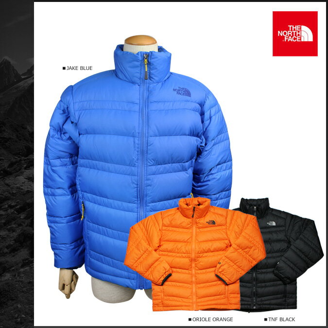 送料無料 ザ ノースフェイス THE NORTH FACE ダウンジャケット [ ブルー オレンジ ブラック ] AWFFJK VCO 49W M ACONCAGUA JACKET ポリエステル メンズ [ 正規 あす楽 ]