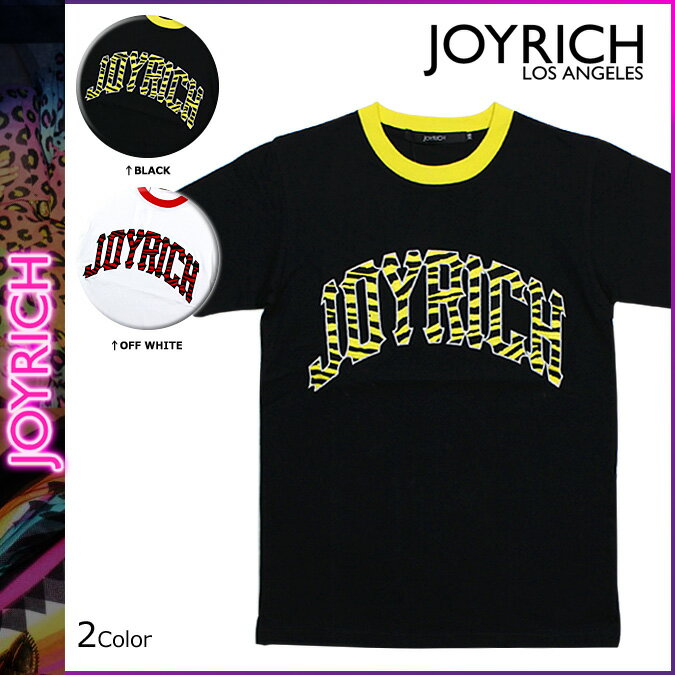 ポイント10倍 送料無料 ジョイリッチ JOYRICH 半袖 Tシャツ TEE [ ブラック ホワイト ] U1426TE メンズ レディース T-SHIRT ティーシャツ ユニセックス [ 正規 あす楽 ] 【☆】【MFS0301】