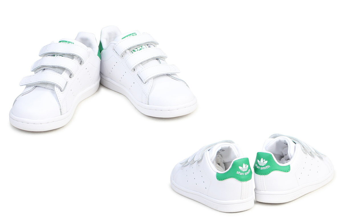 adidas Originals アディダス オリジナルス スタンスミス ベルクロ スニーカー キッズ ベビー STAN SMITH CF I ホワイト 白 BZ0520