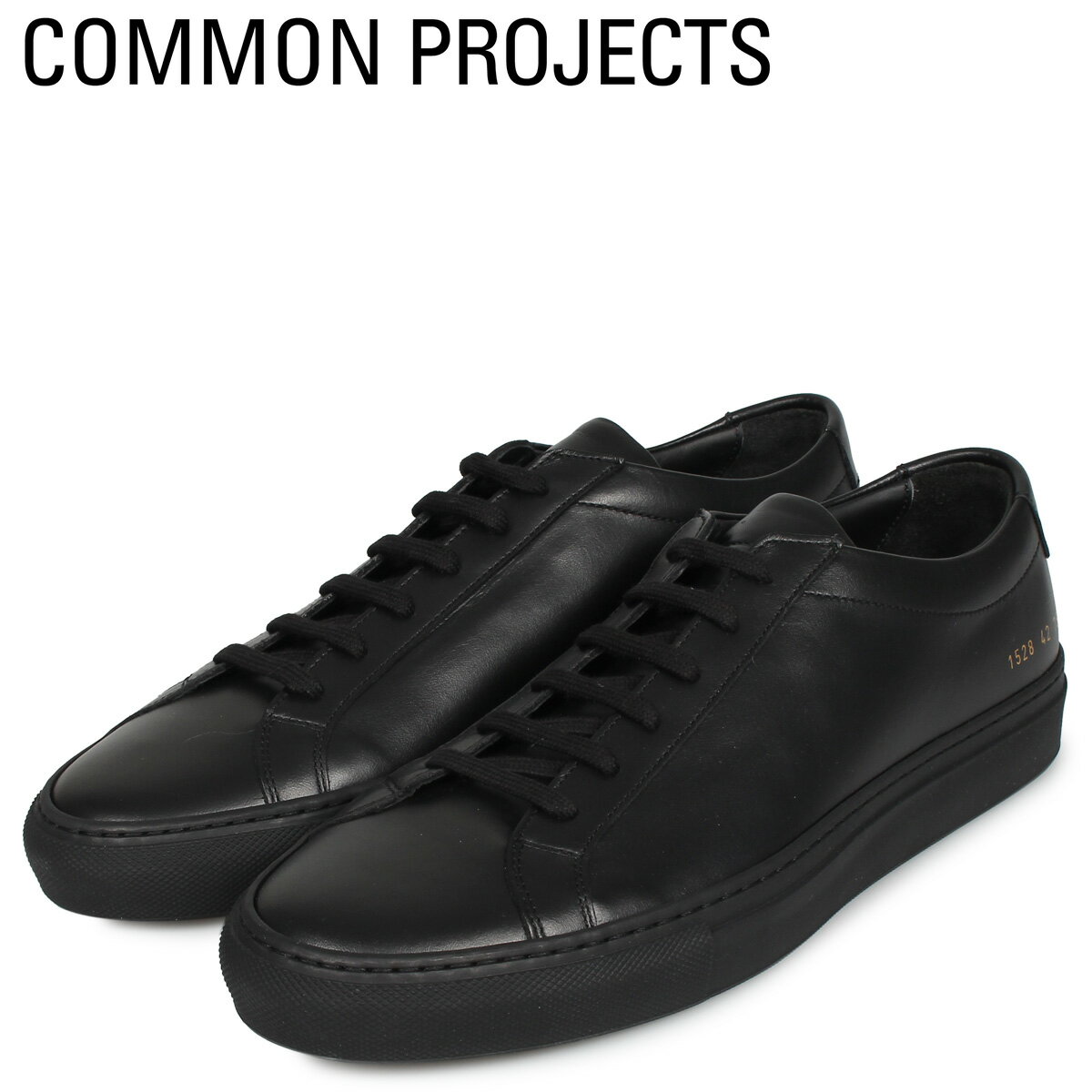  Common Projects コモンプロジェクト アキレス ロー スニーカー メンズ ACHILLES LOW ブラック 黒 1528-7547