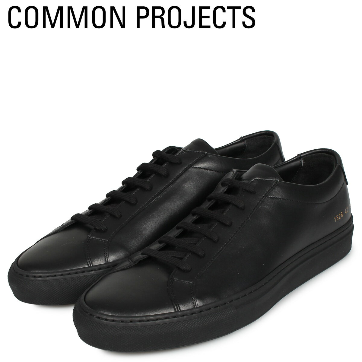 Common Projects コモンプロジェクト アキレス ロー スニーカー メンズ ACHILLES LOW ブラック 黒 1528-7547