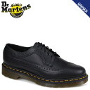  Dr.Martens ウイングチップ 3989 メンズ レディース ドクターマーチン シューズ SMOOTH WINGTIP BROGUE ブラック 黒 R22210001