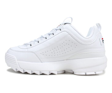 【最大1000円OFFクーポン】 FILA フィラ ディスラプター2 スニーカー メンズ レディース DISRUPTOR 2 ホワイト 白 FS1HTB1071X