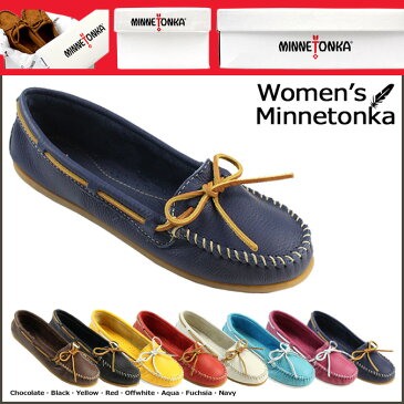 ミネトンカ モカシン MINNETONKA ボート レザー モック 正規品 BOAT MOC レディース