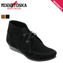 ミネトンカ MINNETONKA チャッカ ウェッジ ブーティ ブーツ CHUKKA WEDGE BOOTIE レディース
