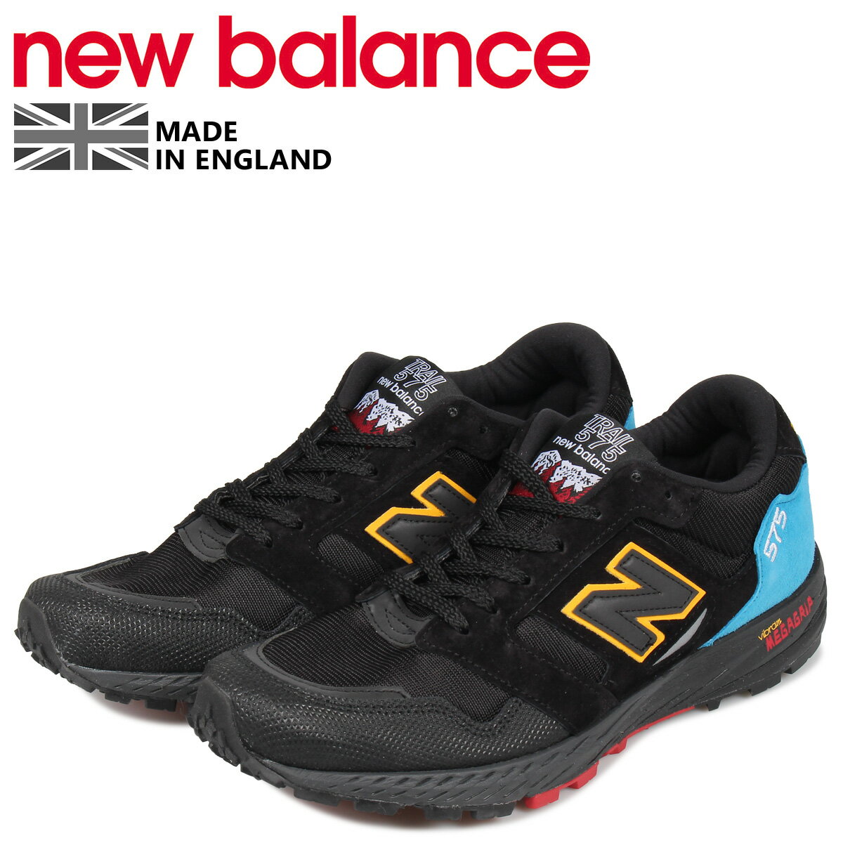 【最大1000円OFFクーポン】new balance ニューバランス 575 スニーカー メンズ Dワイズ MADE IN UK ブラック 黒 MTL575UT