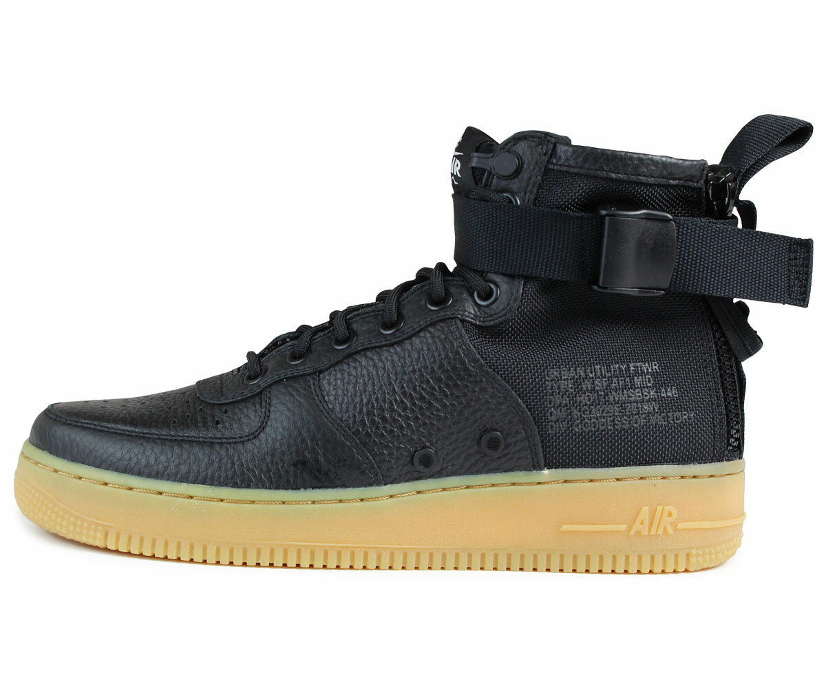 NIKE ナイキ エアフォース1 スペシャル フィールド スニーカー WMNS SPECIAL FIELD AIR FORCE 1 MID AA3966-002 SF AF1 メンズ レディース 靴 ブラック 黒