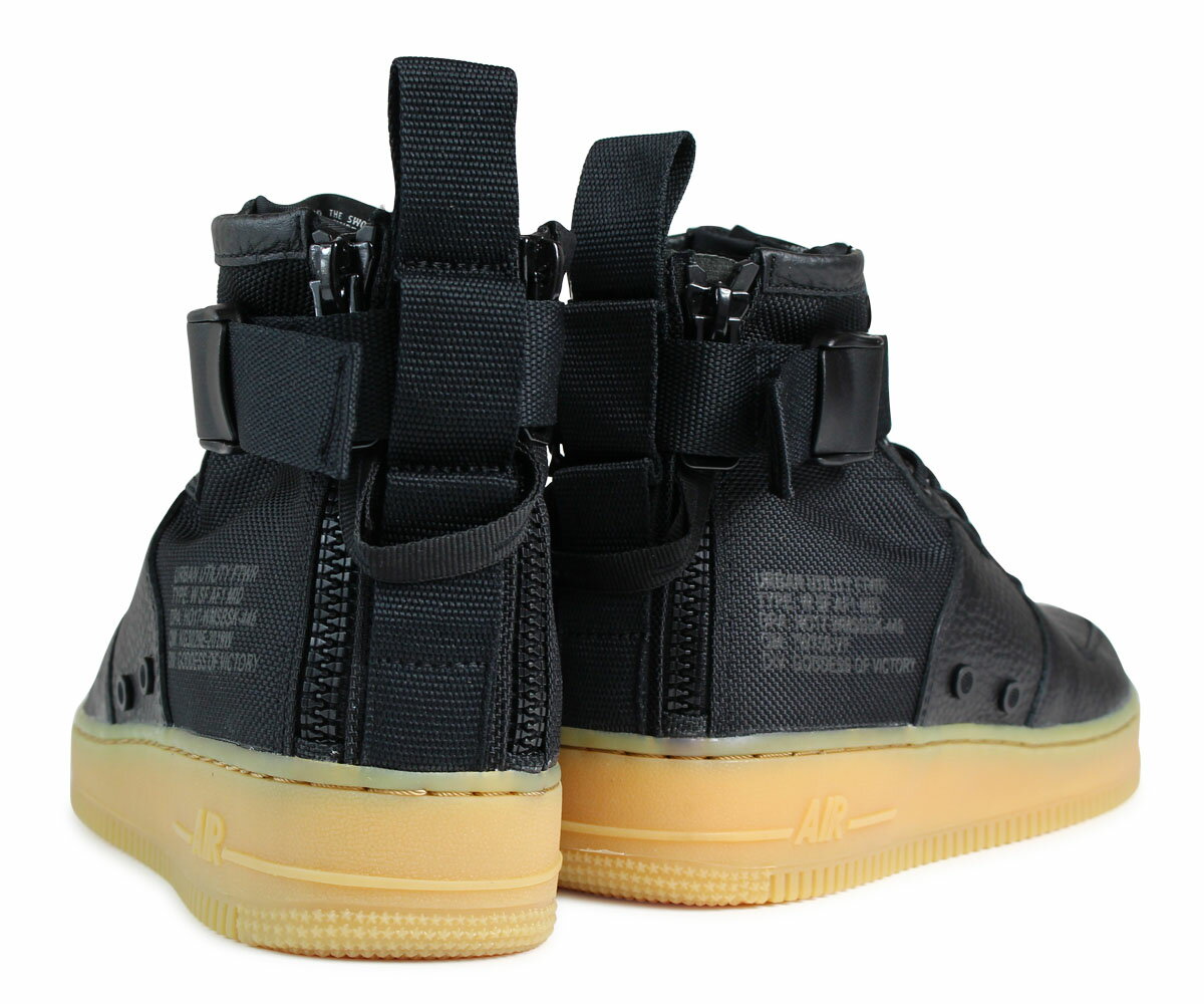 NIKE ナイキ エアフォース1 スペシャル フィールド スニーカー WMNS SPECIAL FIELD AIR FORCE 1 MID AA3966-002 SF AF1 メンズ レディース 靴 ブラック 黒