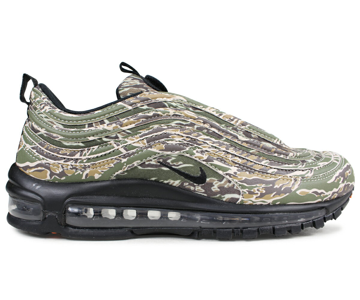 【最大1000円OFFクーポン】 NIKE ナイキ エアマックス97 スニーカー メンズ AIR MAX 97 QS COUNTRY CAMO PACK AJ2614-205 カモ