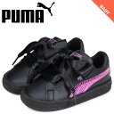 PUMA プーマ バスケット ハート スニーカー キッズ ベ...