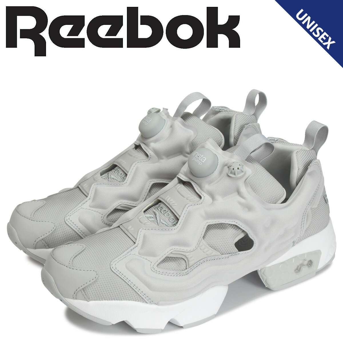 リーボック 【最大1000円OFFクーポン配布中】 Reebok リーボック インスタ ポンプフューリー スニーカー メンズ レディース INSTAPUMP FURY OG グレー DV6988