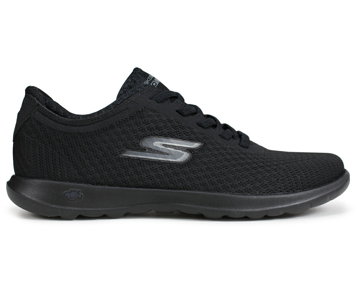 【最大1000円OFFクーポン】 SKECHERS スケッチャーズ スニーカー レディース ゴーウォーク ライト GOWALK LITE IMPULSE 15350 ブラック 黒