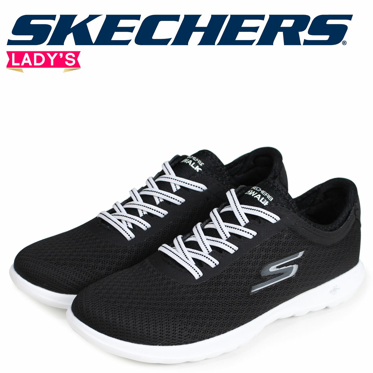 SKECHERS スケッチャーズ スニーカー レディース ゴーウォーク ライト GOWALK LITE IMPULSE 15350 ブラック