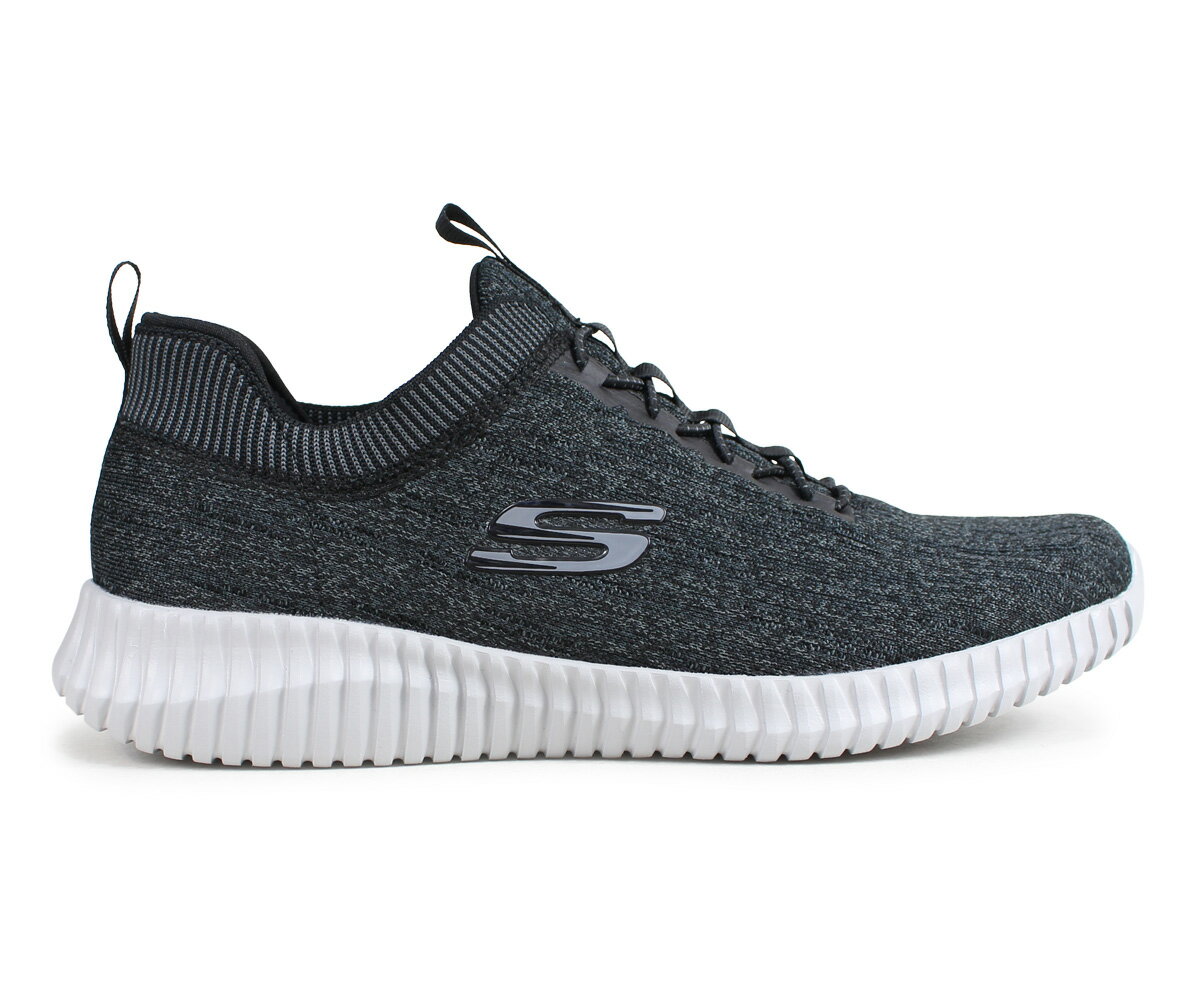 【最大1000円OFFクーポン】 SKECHERS スケッチャーズ スニーカー メンズ エリート フレックス ハートネル ELITE FLEX HARTNELL ブラック 黒 52642