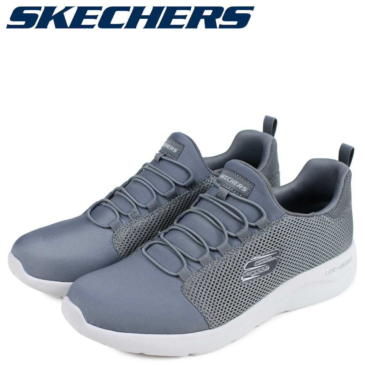 SKECHERS スケッチャーズ スニーカー メンズ ダイナマイト DYNAMIGHT 2.0 チャコールグレー 58361