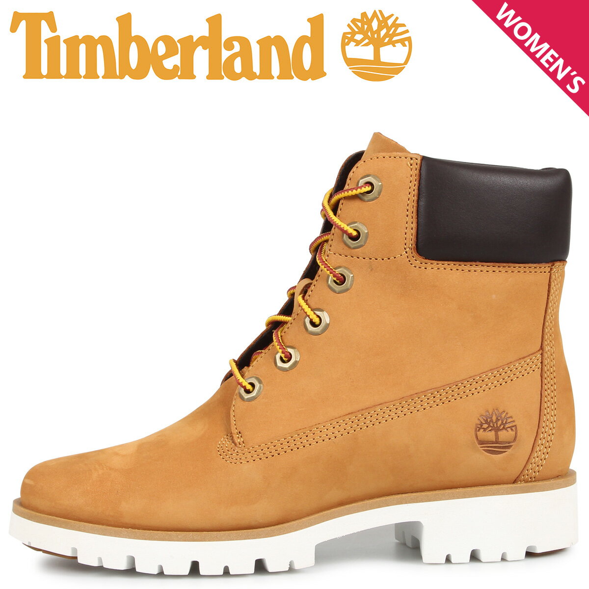 ティンバーランド 【最大1000円OFFクーポン配布中】 Timberland ティンバーランド ブーツ レディース 6インチ クラシック ライト WOMENS CLASSIC LIGHT 6INCH BOOTS ウィート A1VXN