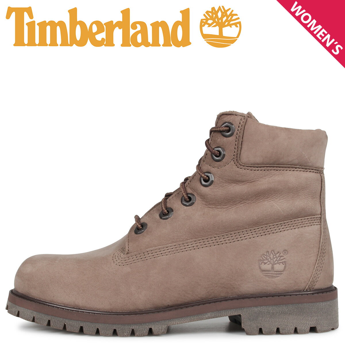 【最大1000円OFFクーポン配布中】 Timberland ティンバーランド ブーツ レディース 6インチ プレミアム JUNIOR 6INCH PREMIUM WATERPROOF BOOT オリーブ A294H