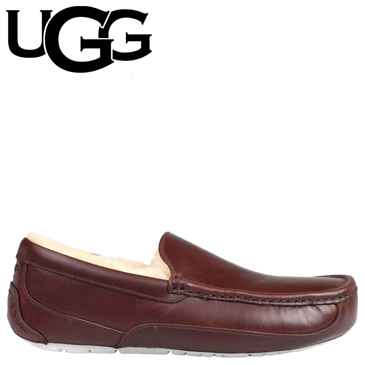 アグ アグ Ugg 正規品 メンズ Emu アスコット モカシン ムートン