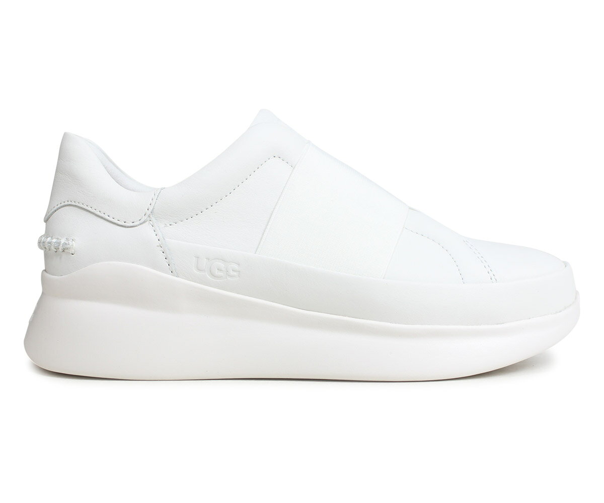 【最大1000円OFFクーポン】 アグ UGG スニーカー スリッポン リブ トレーナー レディース 厚底 WOMENS LIBU TRAINER ブラック ホワイト 黒 白 1106621