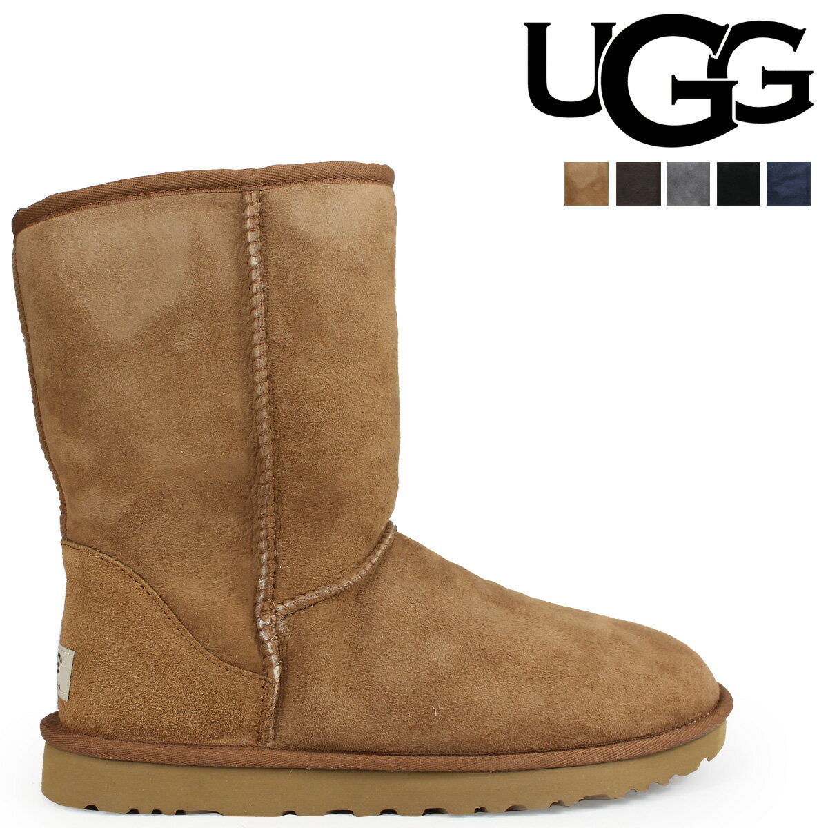 【最大1000円OFFクーポン配布中】 アグ UGG メンズ クラシック ショート ムートンブーツ MENS CLASSIC SHORT 5800 シープスキン