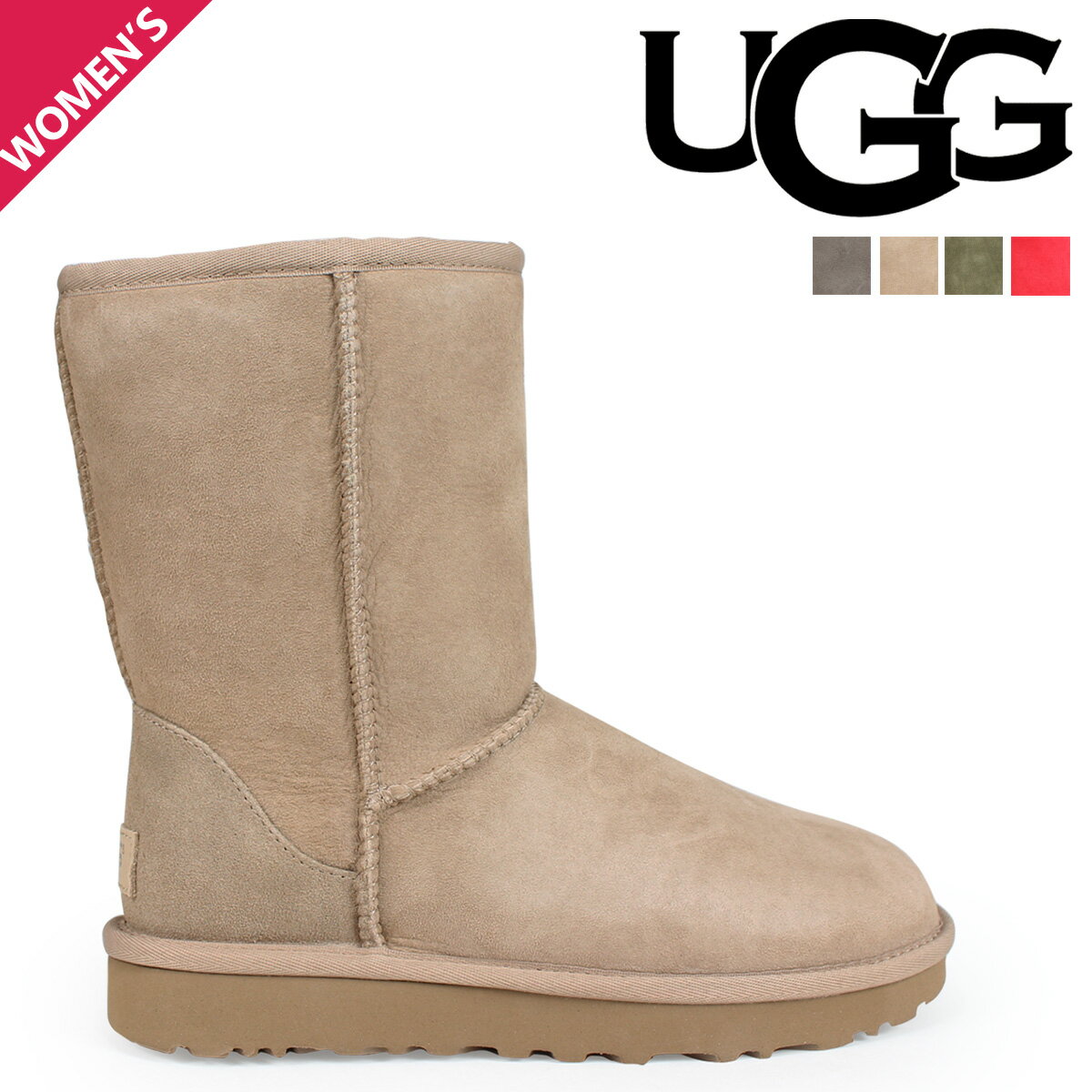 アグ UGG ムートンブーツ レディース クラシック ショート 2 WOMENS CLASSIC SHORT II 5825 1016223