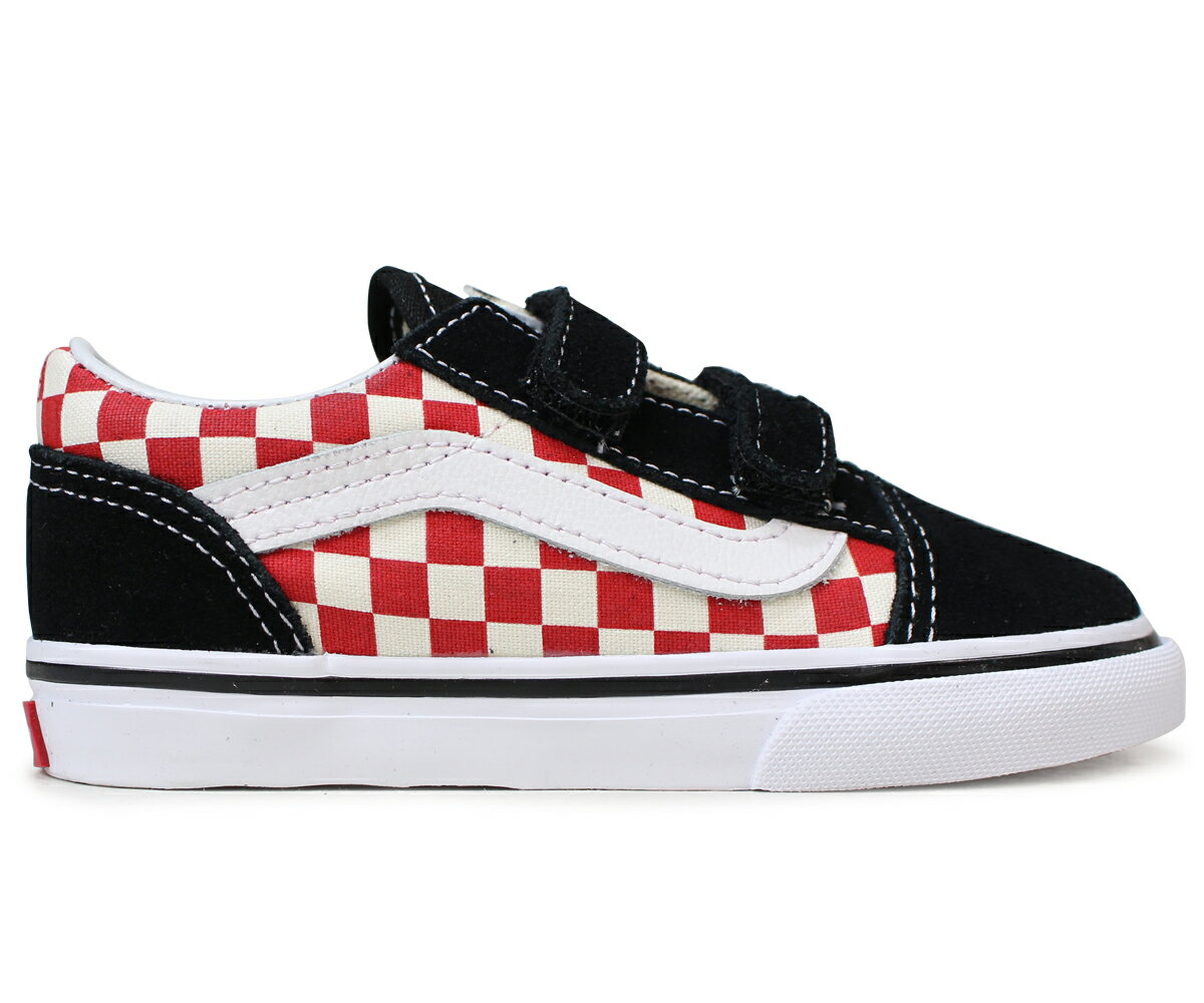 バンズ オールドスクール ベビー スニーカー VANS ヴァンズ OLD SKOOL V VN0A344K35U ブラック 黒