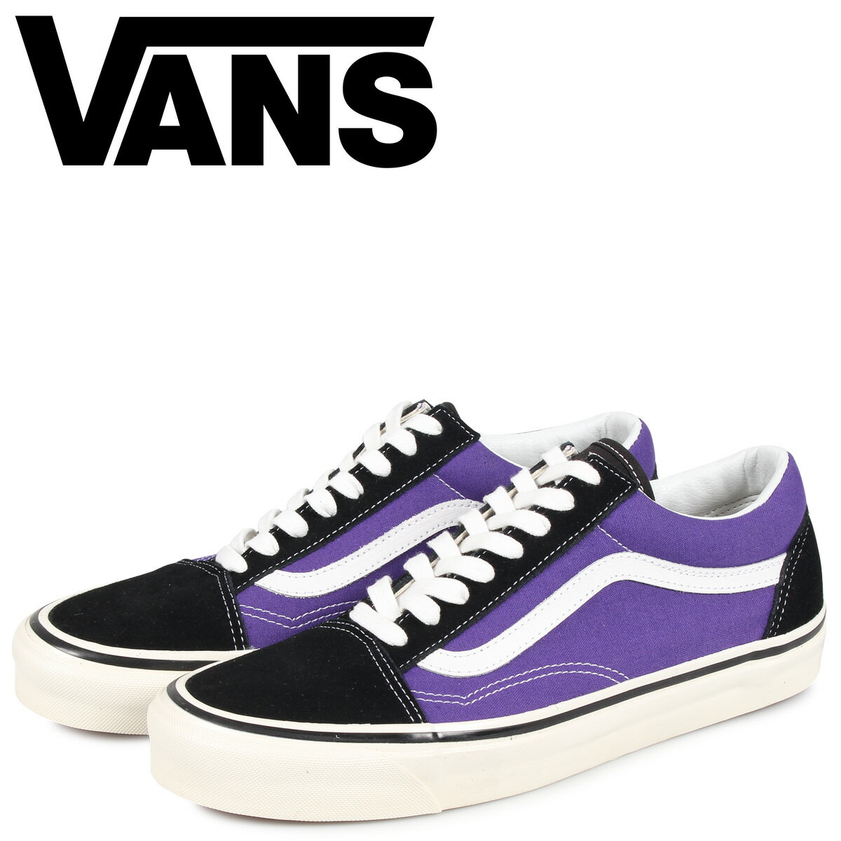 バンズ VANS オールドスクール スニーカー メンズ ヴァンズ OLD SKOOL 36 DX ANAHEIM FACTORY パープル VN0A38G2QWA [8/7 新入荷]