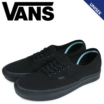 バンズ VANS オーセンティック スニーカー メンズ レディース ヴァンズ COMFYCUSH AUTHENTIC ブラック 黒 VN0A3WM7VND