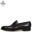 【最大1000円OFFクーポン配布中】 CROCKETT&JONES クロケット&ジョーンズ シドニー ローファー ペニーローファー シューズ メンズ SYDNEY Eワイズ ブラック 黒