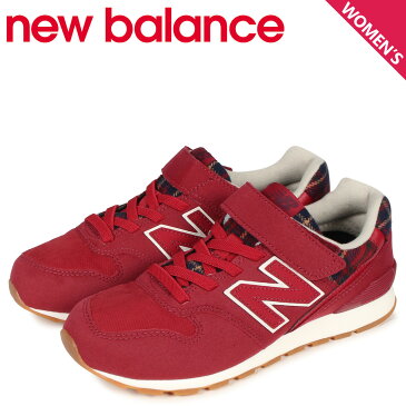 new balance ニューバランス 996 スニーカー レディース キッズ Mワイズ レッド YV996CG