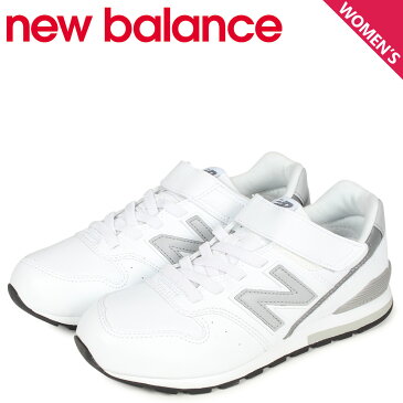 new balance ニューバランス 996 スニーカー レディース キッズ Mワイズ ホワイト 白 YV996LWH