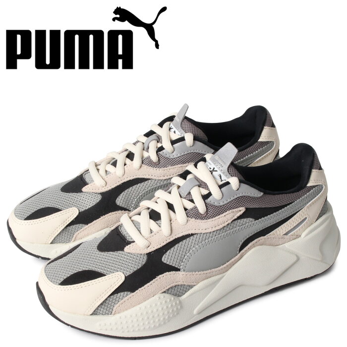 PUMA プーマ パズル スニーカー メンズ RS-X3 PUZZLE グレー 371570 01 [1/8 新入荷]