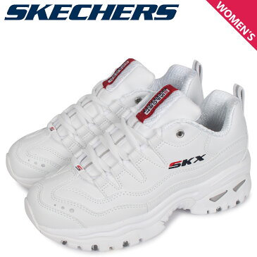 SKECHERS スケッチャーズ エナジー スニーカー ダッドシューズ レディース キッズ ENERGY TIMELESS VISION ホワイト 白 84220L