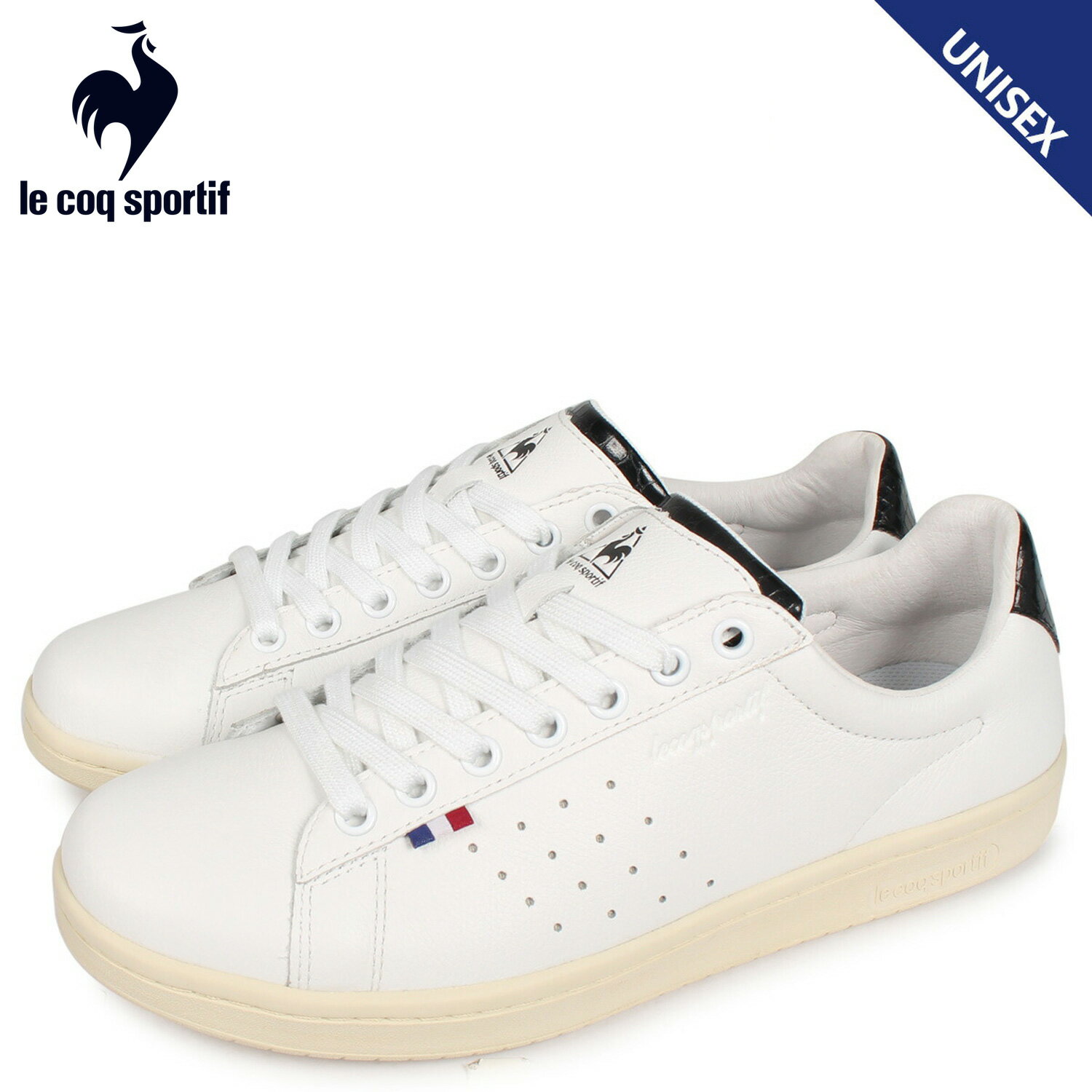 le coq sportif ルコック スポルティフ スニーカー LA ローラン メンズ レディース LA ROLAND LE+2 ホワイト 白 QL1PJC06WC