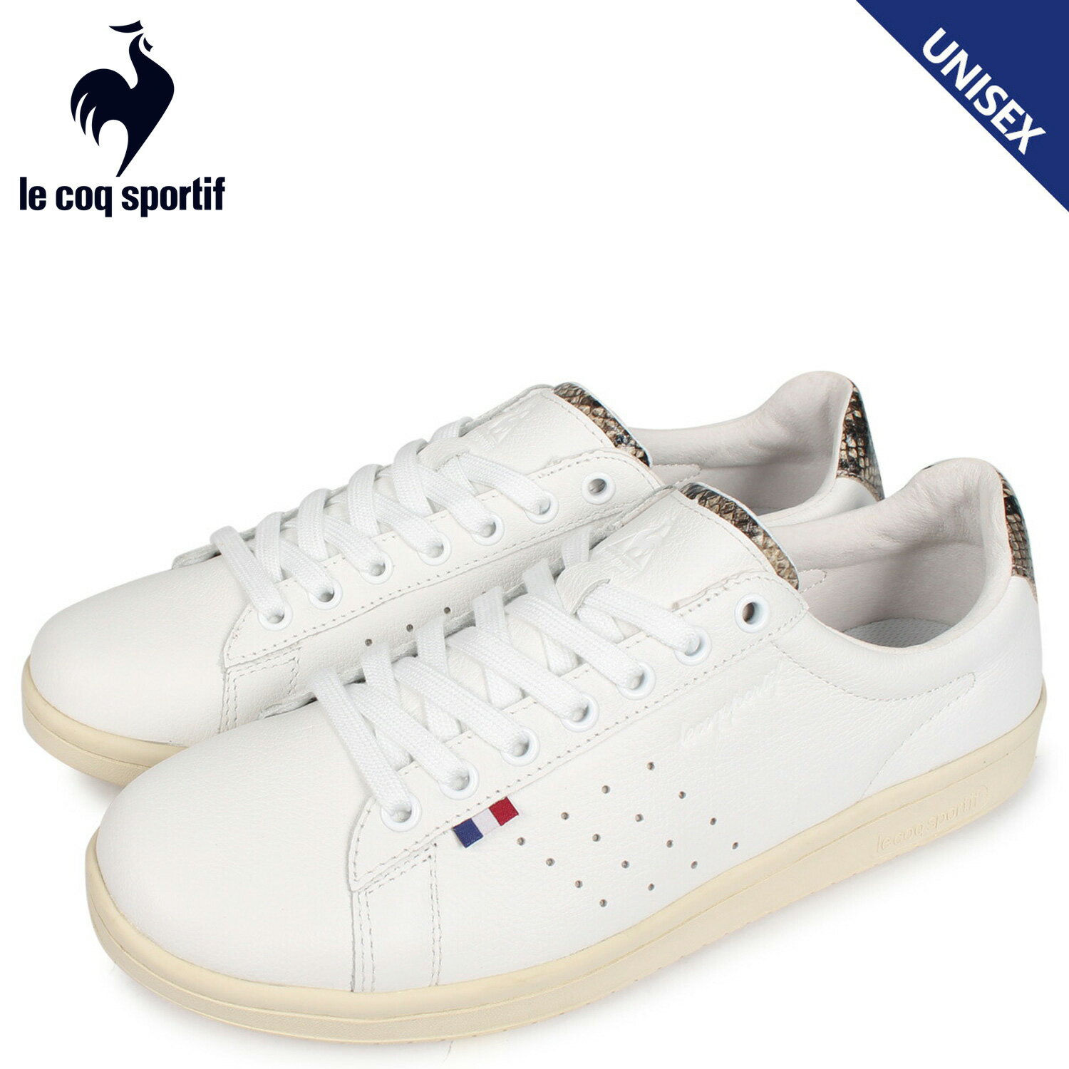 le coq sportif ルコック スポルティフ スニーカー LA ローラン メンズ レディース LA ROLAND LE+2 ホワイト 白 QL1PJC06WP