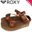 ROXY ロキシー サンダル スポーツサンダル レディース 厚底 WINDSWELL ブラウン RSD202501