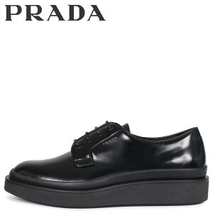 PRADA プラダ シューズ ビジネスシューズ メンズ HIGH SOLE LACE UP ブラック 黒 2EE311