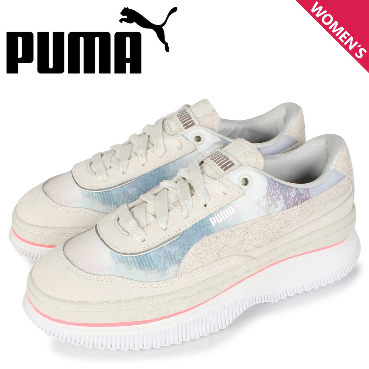  プーマ PUMA デバ スニーカー レディース 厚底 DEVA SN グレー 374133-01