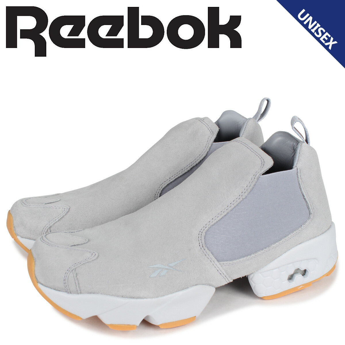 【最大1000円OFFクーポン】 Reebok リーボック フューリー チェルシー ブーツ スニーカー メンズ レディース FURY CHELSEA BOOTS グレー FV9203