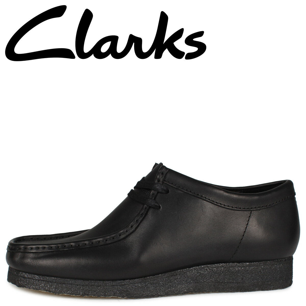 【最大1000円OFFクーポン配布中】 Clarks クラークス ワラビー ブーツ メンズ WALLABEE BOOT ブラック 黒 26155514