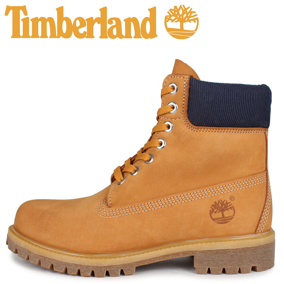 Timberland ティンバーランド 6インチ プレミアム ウォータープルーフ ブーツ メンズ 6INCH PREMIUM WP BOOT イエロー A2DVFのサムネイル